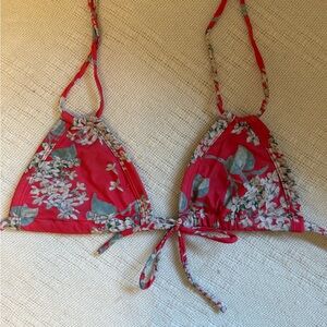 Montce Floral Bikini Top Large